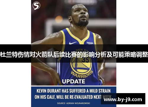 杜兰特伤情对火箭队后续比赛的影响分析及可能策略调整